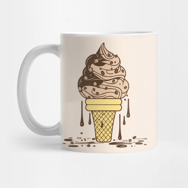 Coffee Ice Cream by HolidayBug